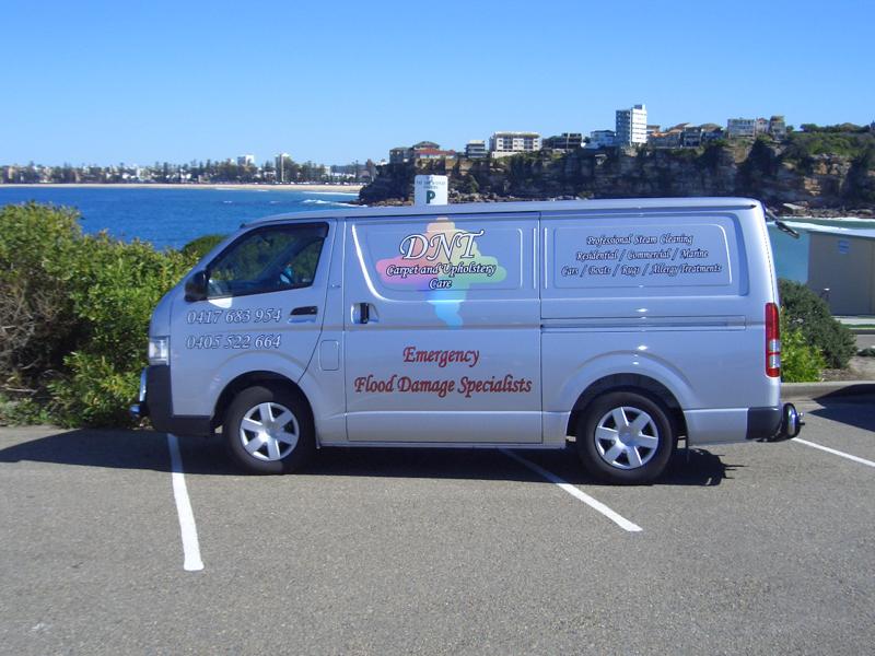 Lookout for our DNT Carpet and Upholstery Care Van!