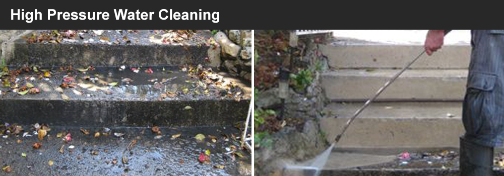 High Pressure Water Cleaning Service